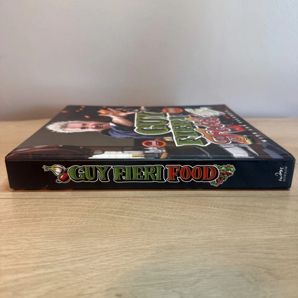 Guy Fieri Food Cookin It Livin It Lovin It Hardcover Cookbook 150+ Recipes 2011